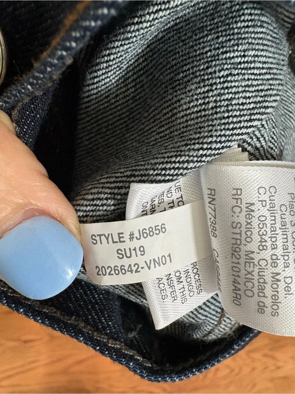 J. Crew classic denim